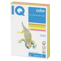 Бумага IQ Color Neon, 80g/m, 200 л., А4, 4 цвета - Продажа и ремонт компьютерной техники "БАЙТ"