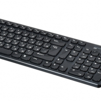 Беспроводной комплект клавиатура + мышь Oklick 220M Black 2.4ГГц  USB - Продажа и ремонт компьютерной техники "БАЙТ"