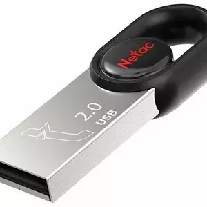 Флеш Диск Netac 16GB UM2 NT03UM2N-016G-20BK USB2.0 серебристый/черный - Продажа и ремонт компьютерной техники "БАЙТ"