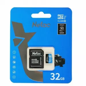 Флеш карта microSDHC 32GB Netac NT02P500ECO- 032G-S P500 Eco w/o adapter - Продажа и ремонт компьютерной техники "БАЙТ"