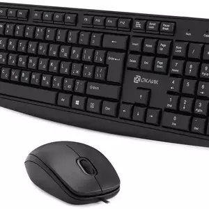 Клавиатура + мышь Оклик S603 клав:черный мышь:черный USB - Продажа и ремонт компьютерной техники "БАЙТ"