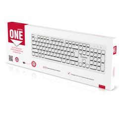 Клавиатура беспроводная мультимедийная Smartbuy ONE 252 белая - Продажа и ремонт компьютерной техники "БАЙТ"