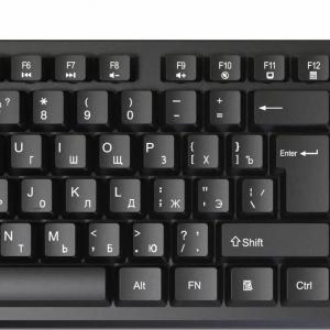 Клавиатура проводная Defender Elemental HB-239 RU черный - Продажа и ремонт компьютерной техники "БАЙТ"