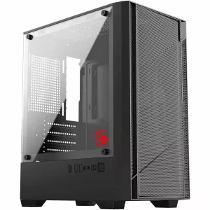 Корпус Bloody CC-124 черный без БП mATX 8x120mm 2xUSB2.0 1xUSB3.0 audio bott PSU CC-124-BK - Продажа и ремонт компьютерной техники "БАЙТ"