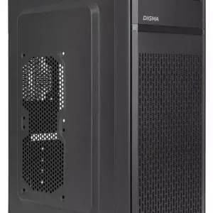 Корпус Digma DCC-MD301 черный без БП ATX 1x80mm 4x120mm 1xUSB2.0 1xUSB3.0 audio - Продажа и ремонт компьютерной техники "БАЙТ"