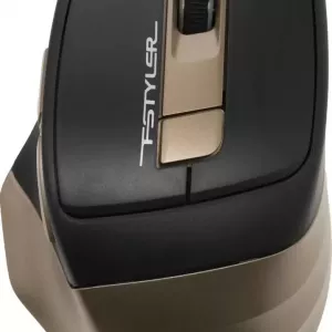 Мышь A4Tech Fstyler FG35 бронзовый/черный оптич. 2000dpi беспров. USB 6but (FG35 BRONZE) - Продажа и ремонт компьютерной техники "БАЙТ"