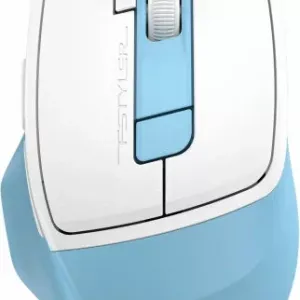 Мышь A4Tech Fstyler FG45CS Air голубой/белый оптич. 2000dpi, бесшумный клик, беспроводная, USB 7but - Продажа и ремонт компьютерной техники "БАЙТ"
