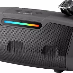 Портативная акустика Defender Beatbox 25, 25W, BT 5.3, FM, AUX, TF, Подсветка RGB - Продажа и ремонт компьютерной техники "БАЙТ"