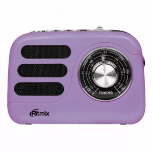 Радиоприемник Ritmix RPR-033 Lavender - Продажа и ремонт компьютерной техники "БАЙТ"