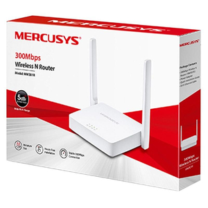 Роутер беспроводной Mercusys MW301R N300 10/100BASE-TX белый - Продажа и ремонт компьютерной техники "БАЙТ"