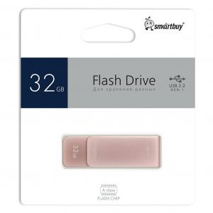 USB флеш накопитель 32 Gb SmartBuy M1 Metal Apricot - Продажа и ремонт компьютерной техники "БАЙТ"