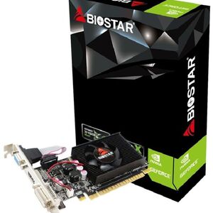 Видеокарта Biostar PCI-E 2.0 VN6103THX6 NV GT610 2Gb 64bit DDR3 700/1333 DVIx1/HDMIx1/CRTx1/HDCP Ret - Продажа и ремонт компьютерной техники "БАЙТ"