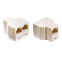 Разветвитель Vcom CT252S RJ45 - 2xRJ45, гнездо на два гнезда 8P8C - Продажа и ремонт компьютерной техники "БАЙТ"