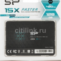 Накопитель SSD Silicon Power SATA III 128Gb SP128GBSS3А55s25 Ace A55 2.5" - Продажа и ремонт компьютерной техники "БАЙТ"