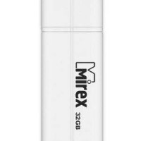 Флеш диск 32GB Mirex, LINE White - Продажа и ремонт компьютерной техники "БАЙТ"