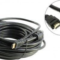 Кабель HDMI черный 20 метров - Продажа и ремонт компьютерной техники "БАЙТ"