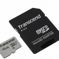 Карта памяти microSDHC 16Gb Transcend TS16GUSD300S-A Class10 + адаптер - Продажа и ремонт компьютерной техники "БАЙТ"