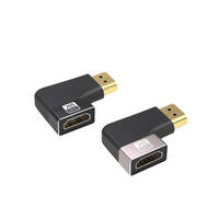 Переходник  HDMI (мама-папа) угловой левый V2.1 (20183130) - Продажа и ремонт компьютерной техники "БАЙТ"