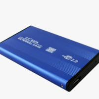 Сменный бокс для HDD/SSD USB3.0-SATA  S2509U3 голубой металл 2.5" (20137034) - Продажа и ремонт компьютерной техники "БАЙТ"