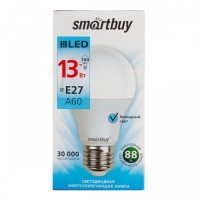Лампа светодиодная Smartbuy ЛОН А60 E27 13W (1040Lm) 4000K дневной свет - Продажа и ремонт компьютерной техники "БАЙТ"