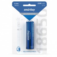 Аккумулятор SmartBuy LI18650 3,7V 2200mA (1шт) - Продажа и ремонт компьютерной техники "БАЙТ"