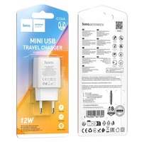 З/У сетевое Hoco C134A 12W white - Продажа и ремонт компьютерной техники "БАЙТ"