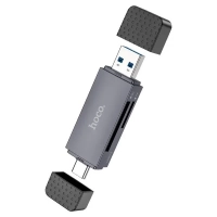 Картридер HOCO HB45 sprint USB/Type-C 3.0 - Продажа и ремонт компьютерной техники "БАЙТ"