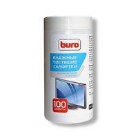 Чистящие салфетки BURO BU-ASCREEN 100шт. - Продажа и ремонт компьютерной техники "БАЙТ"