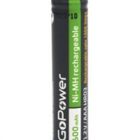 Аккумулятор GoPower 18650 2000mA 3,7в плоский пин (1шт.) - Продажа и ремонт компьютерной техники "БАЙТ"