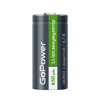 Аккумулятор GoPower PK1 3.7V 650mAh 16340 - Продажа и ремонт компьютерной техники "БАЙТ"