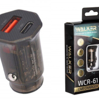 Автомобильное ЗУ Walker WCR-61 PD + QC 3.0 3A, 30W - Продажа и ремонт компьютерной техники "БАЙТ"