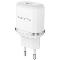 Сетевое зарядное устройство Borofone BA36A 1 USB Qualcomm 3.0 - Продажа и ремонт компьютерной техники "БАЙТ"