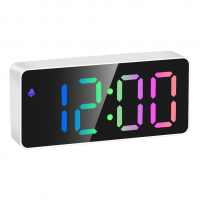 Часы настольные RGB OT-CLT09, будильник, температура, дата, без блока питания - Продажа и ремонт компьютерной техники "БАЙТ"