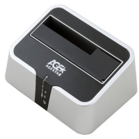 Док-станция для HDD AgeStar 3UBT2 SATA пластик серебристый 2.5"/3.5" - Продажа и ремонт компьютерной техники "БАЙТ"