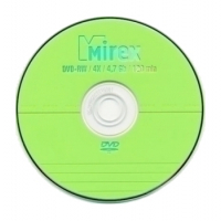 DVD-RW Mirex 4 x 4.7Gb 120 min - Продажа и ремонт компьютерной техники "БАЙТ"