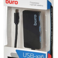 Разветвитель USB 3.0 BURO BU-HUB4-0.2-U3.0 4 порта - Продажа и ремонт компьютерной техники "БАЙТ"