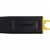 Флеш диск 128GB Kingston DataTraveler Exodia DTX128GB, USB 3.1, Черный/желтый - Продажа и ремонт компьютерной техники "БАЙТ"