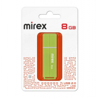 Флеш диск 8GB Mirex, Line Green - Продажа и ремонт компьютерной техники "БАЙТ"