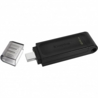 Флеш Диск Kingston 32Gb DataTraveler 70 USB3.2-Type-C черный - Продажа и ремонт компьютерной техники "БАЙТ"