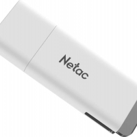 Флеш Диск Netac 16GB U185 NT03U185N-016G- 20WH USB2.0 белый - Продажа и ремонт компьютерной техники "БАЙТ"