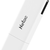 Флеш Диск Netac 32GB U185 NT03U185N-032G-30WH USB3.0 белый - Продажа и ремонт компьютерной техники "БАЙТ"