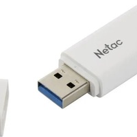 Флеш Диск Netac 64GB U185 NT03U185N-064G30WH USB3.0 белый - Продажа и ремонт компьютерной техники "БАЙТ"