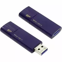 Флеш Диск Silicon Power 64GB Blaze B05 SP064GBUF3B05V1K USB 3.2, черный - Продажа и ремонт компьютерной техники "БАЙТ"