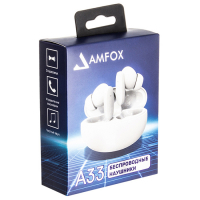 Гарнитура Bluetooth  AMFOX A33 - Продажа и ремонт компьютерной техники "БАЙТ"