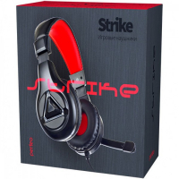 Гарнитура Perfeo Strike Игровая, черная, кабель 1,8м - Продажа и ремонт компьютерной техники "БАЙТ"