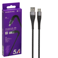 Кабель Borofon BX32 для MicroUSB 1.0m 2.4A - Продажа и ремонт компьютерной техники "БАЙТ"