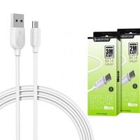 Кабель Borofone BX14 для microUSB 2.4A, 2m - Продажа и ремонт компьютерной техники "БАЙТ"
