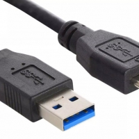 Кабель Buro MK30-AM-0.5 micro USB 3.0 B (m) USB A(m) 0.5м черный - Продажа и ремонт компьютерной техники "БАЙТ"