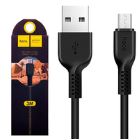 Кабель HOCO X20 USB 2.0 AM->microBM 3.0м - Продажа и ремонт компьютерной техники "БАЙТ"