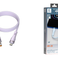 Кабель Mark DR-25 USB - Ligthinig, белый, 3А, 1м - Продажа и ремонт компьютерной техники "БАЙТ"